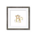 Picture of Baby Monkey _GroupedProduct_Square_Mini_ _GroupedProduct_Square_Framed_Matted_