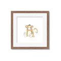 Picture of Baby Monkey _GroupedProduct_Square_Mini_ _GroupedProduct_Square_Framed_Matted_