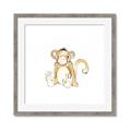 Picture of Baby Monkey _GroupedProduct_Square_Mini_ _GroupedProduct_Square_Framed_Matted_