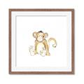 Picture of Baby Monkey _GroupedProduct_Square_Mini_ _GroupedProduct_Square_Framed_Matted_
