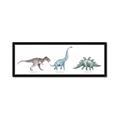 Picture of Trio Dino _GroupedProduct_Panel_Landscape_Mini_ _GroupedProduct_Panel_Landscape_Framed_Matted_