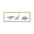Picture of Trio Dino _GroupedProduct_Panel_Landscape_Mini_ _GroupedProduct_Panel_Landscape_Framed_Matted_