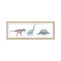 Picture of Trio Dino _GroupedProduct_Panel_Landscape_Mini_ _GroupedProduct_Panel_Landscape_Framed_Matted_