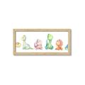 Picture of The Cutest Dino Crew _GroupedProduct_Panel_Landscape_Mini_ _GroupedProduct_Panel_Landscape_Framed_Matted_
