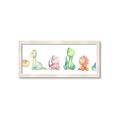 Picture of The Cutest Dino Crew _GroupedProduct_Panel_Landscape_Mini_ _GroupedProduct_Panel_Landscape_Framed_Matted_