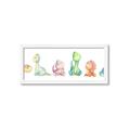 Picture of The Cutest Dino Crew _GroupedProduct_Panel_Landscape_Mini_ _GroupedProduct_Panel_Landscape_Framed_Matted_
