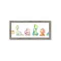 Picture of The Cutest Dino Crew _GroupedProduct_Panel_Landscape_Mini_ _GroupedProduct_Panel_Landscape_Framed_Matted_