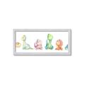 Picture of The Cutest Dino Crew _GroupedProduct_Panel_Landscape_Mini_ _GroupedProduct_Panel_Landscape_Framed_Matted_