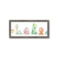 Picture of The Cutest Dino Crew _GroupedProduct_Panel_Landscape_Mini_ _GroupedProduct_Panel_Landscape_Framed_Matted_