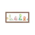 Picture of The Cutest Dino Crew _GroupedProduct_Panel_Landscape_Mini_ _GroupedProduct_Panel_Landscape_Framed_Matted_