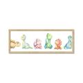 Picture of The Cutest Dino Crew _GroupedProduct_Panel_Landscape_Mini_ _GroupedProduct_Panel_Landscape_Framed_Matted_
