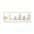 Picture of The Cutest Dino Crew _GroupedProduct_Panel_Landscape_Mini_ _GroupedProduct_Panel_Landscape_Framed_Matted_