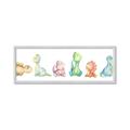 Picture of The Cutest Dino Crew _GroupedProduct_Panel_Landscape_Mini_ _GroupedProduct_Panel_Landscape_Framed_Matted_