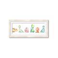 Picture of The Cutest Dino Crew _GroupedProduct_Panel_Landscape_Mini_ _GroupedProduct_Panel_Landscape_Framed_Matted_
