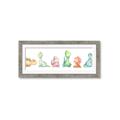 Picture of The Cutest Dino Crew _GroupedProduct_Panel_Landscape_Mini_ _GroupedProduct_Panel_Landscape_Framed_Matted_