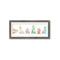Picture of The Cutest Dino Crew _GroupedProduct_Panel_Landscape_Mini_ _GroupedProduct_Panel_Landscape_Framed_Matted_