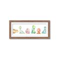 Picture of The Cutest Dino Crew _GroupedProduct_Panel_Landscape_Mini_ _GroupedProduct_Panel_Landscape_Framed_Matted_