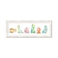 Picture of The Cutest Dino Crew _GroupedProduct_Panel_Landscape_Mini_ _GroupedProduct_Panel_Landscape_Framed_Matted_