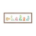 Picture of The Cutest Dino Crew _GroupedProduct_Panel_Landscape_Mini_ _GroupedProduct_Panel_Landscape_Framed_Matted_