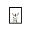 Picture of Sweet Zebra _GroupedProduct_Rectangle_Portrait_Framed_Matted_