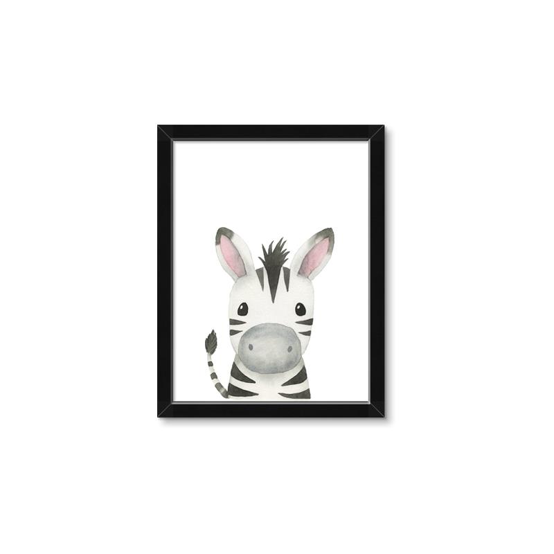 Picture of Sweet Zebra _GroupedProduct_Rectangle_Portrait_Framed_Matted_