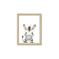 Picture of Sweet Zebra _GroupedProduct_Rectangle_Portrait_Framed_Matted_