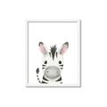 Picture of Sweet Zebra _GroupedProduct_Rectangle_Portrait_Framed_Matted_