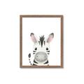 Picture of Sweet Zebra _GroupedProduct_Rectangle_Portrait_Framed_Matted_