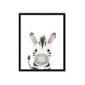 Picture of Sweet Zebra _GroupedProduct_Rectangle_Portrait_Framed_Matted_