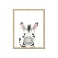Picture of Sweet Zebra _GroupedProduct_Rectangle_Portrait_Framed_Matted_