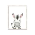 Picture of Sweet Zebra _GroupedProduct_Rectangle_Portrait_Framed_Matted_