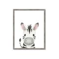 Picture of Sweet Zebra _GroupedProduct_Rectangle_Portrait_Framed_Matted_
