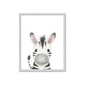 Picture of Sweet Zebra _GroupedProduct_Rectangle_Portrait_Framed_Matted_