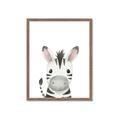 Picture of Sweet Zebra _GroupedProduct_Rectangle_Portrait_Framed_Matted_
