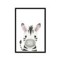 Picture of Sweet Zebra _GroupedProduct_Rectangle_Portrait_Framed_Matted_