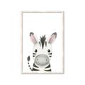 Picture of Sweet Zebra _GroupedProduct_Rectangle_Portrait_Framed_Matted_