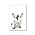 Picture of Sweet Zebra _GroupedProduct_Rectangle_Portrait_Framed_Matted_