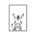 Picture of Sweet Zebra _GroupedProduct_Rectangle_Portrait_Framed_Matted_
