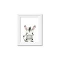Picture of Sweet Zebra _GroupedProduct_Rectangle_Portrait_Framed_Matted_