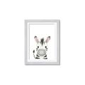Picture of Sweet Zebra _GroupedProduct_Rectangle_Portrait_Framed_Matted_