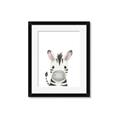 Picture of Sweet Zebra _GroupedProduct_Rectangle_Portrait_Framed_Matted_