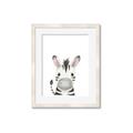 Picture of Sweet Zebra _GroupedProduct_Rectangle_Portrait_Framed_Matted_