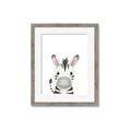 Picture of Sweet Zebra _GroupedProduct_Rectangle_Portrait_Framed_Matted_