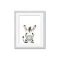 Picture of Sweet Zebra _GroupedProduct_Rectangle_Portrait_Framed_Matted_