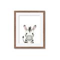 Picture of Sweet Zebra _GroupedProduct_Rectangle_Portrait_Framed_Matted_