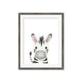 Picture of Sweet Zebra _GroupedProduct_Rectangle_Portrait_Framed_Matted_