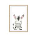 Picture of Sweet Zebra _GroupedProduct_Rectangle_Portrait_Framed_Matted_