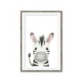 Picture of Sweet Zebra _GroupedProduct_Rectangle_Portrait_Framed_Matted_