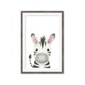 Picture of Sweet Zebra _GroupedProduct_Rectangle_Portrait_Framed_Matted_
