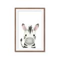 Picture of Sweet Zebra _GroupedProduct_Rectangle_Portrait_Framed_Matted_